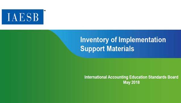 مجموعه مطالب آموزشی پشتیبان برای استانداردهای بین المللی آموزش حسابداری
