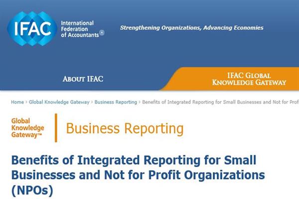 مزایای گزارشگری یکپارچه برای کسب وکارهای کوچک و سازمانهای غیرانتفاعی