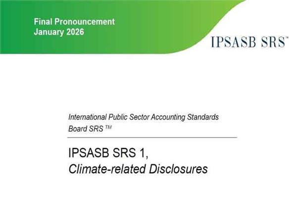 انتشار اولین استاندارد بخش عمومی برای موارد افشای مربوط به آب وهوا