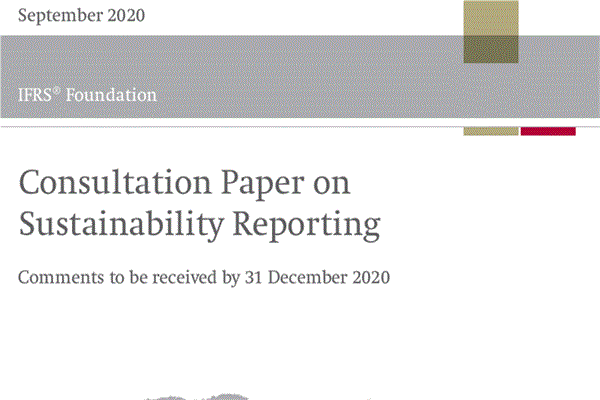 مشورتخواهی بنیاد استانداردهای بین المللی گزارشگری مالی درباره گزارشگری پایداری